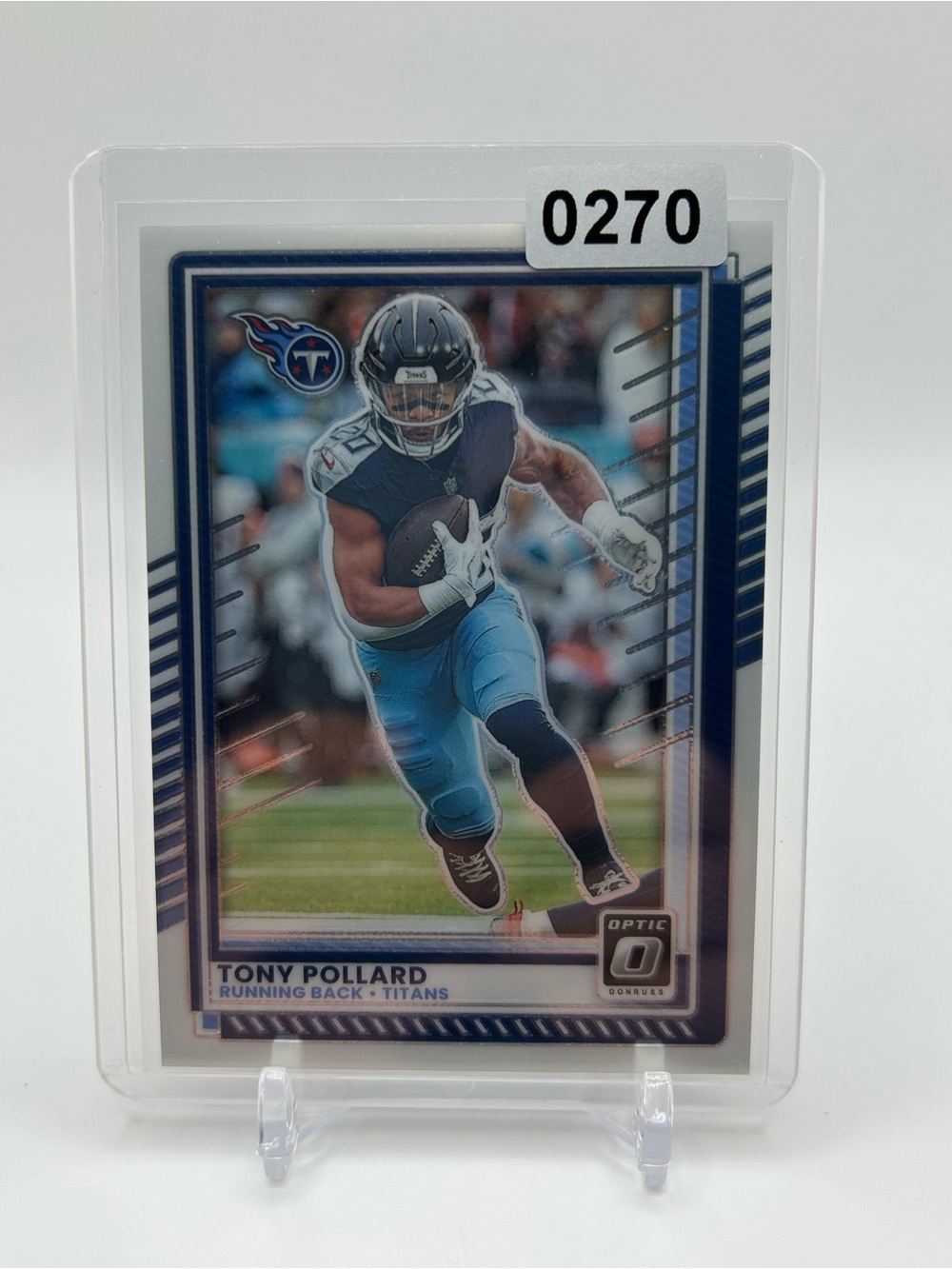 Tony Pollard Titans Football Trading Card 🏈